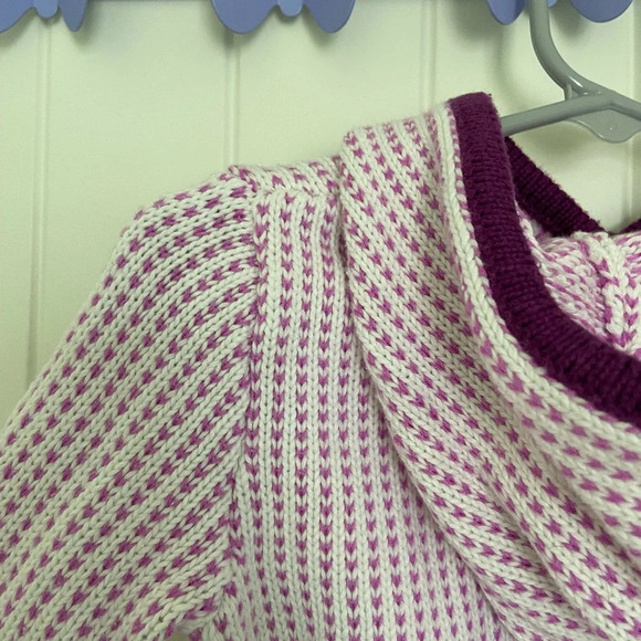 EUC | Gymboree baby girl’s knit button‎ up hooded sweater — 6-12 months - Picture 4 of 5